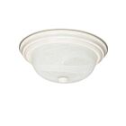 Plafonnier Nuvo Lighting 60-222 2-Lumières Blanc Texturé