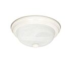 Plafonnier Nuvo Lighting 60-223 3-Lumières Blanc Texturé