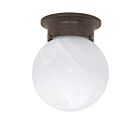 Plafonnier Nuvo Lighting 60-259 1-Lumière Bronze Antique
