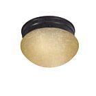 Plafonnier Nuvo Lighting 60-2642 1-Lumière Bois d'Acajou