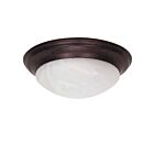 Plafonnier Nuvo Lighting 60-281 2-Lumières Bronze Antique