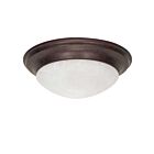 Plafonnier Nuvo Lighting 60-282 3-Lumières Bronze Antique