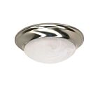 Plafonnier Nuvo Lighting 60-283 1-Lumière Nickel Brossé