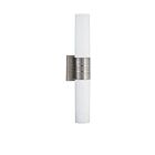 Vanité Nuvo 60-2936 2-Lumières Link Nickel Brossé