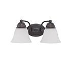 Vanité Nuvo 60-3166 2-Lumières Empire Bronze Acajou