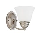 Vanité Nuvo 60-3264 1-Lumière Empire Nickel Brossé