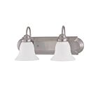 Vanité Nuvo 60-3278 2-Lumières Ballerina Nickel Brossé