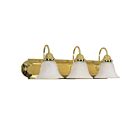 Vanité Nuvo 60-329 3-Lumières Ballerina laiton poli