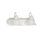 Vanité Nuvo 60-332 2-Lumières Ballerina Blanc Texturé
