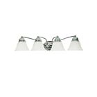 Vanité Nuvo 60-339 4-Lumières Empire Polished Chrome