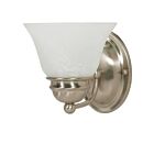 Vanité Nuvo 60-340 1-Lumière Empire Nickel Brossé