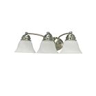 Vanité Nuvo 60-342 3-Lumières Empire Nickel Brossé