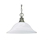 Luminaire Suspendu Nuvo Lighting 60-390 1-Lumière Nickel Brossé