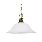 Luminaire Suspendu Nuvo Lighting 60-392 1-Lumière Laiton Poli