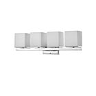 Vanité Nuvo 60-4084 4-Lumières Bento Polished Chrome