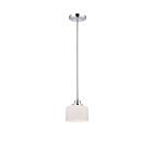 Mini Suspendu Nuvo Lighting 60-4588 1-Lumière Série Soho Chrome Poli