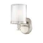 Vanité Nuvo 60-4641 1-Lumière Decker Nickel Brossé
