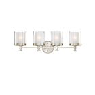 Vanité Nuvo 60-4644 4-Lumières Decker Nickel Brossé