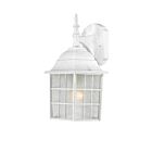 Applique Murale Nuvo Lighting 60-4904 1-Lumière Série Adams Blanc