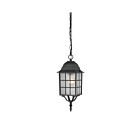 Lanterne Extérieur Nuvo Lighting 60-4913 1-Lumière Série Adams Noir Texturé