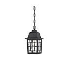 Lanterne Extérieur Nuvo Lighting 60-4933 1-Lumière Série Banyon Noir Texturé