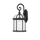 Applique Murale Nuvo Lighting 60-4966 1-Lumière Série Boxwood Noir Texturé