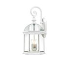Applique Murale Nuvo Lighting 60-4967 3-Lumières Série Boxwood Blanc