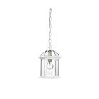 Lanterne Extérieur Nuvo Lighting 60-4977 1-Lumière Série Boxwood Blanc