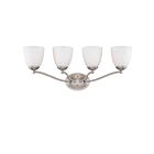 Vanité Nuvo 60-5034 4-Lumières Patton Nickel Brossé