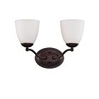 Vanité Nuvo 60-5132 2-Lumières Patton Prairie Bronze