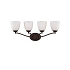 Vanité Nuvo 60-5134 4-Lumières Patton Prairie Bronze