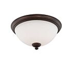 Plafonnier Nuvo Lighting 60-5141 3-Lumières Série Patton Bronze Prairie