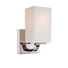 Vanité Nuvo 60-5181 1-Lumière Vista Nickel Poli