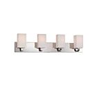Vanité Nuvo 60-5184 4-Lumières Vista Nickel Poli
