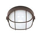 Applique Murale Extérieur Nuvo 60-519 1-Lumière Bronze Architecturale