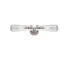 Vanité Nuvo 60-5263 2-Lumières Beaker Nickel Brossé