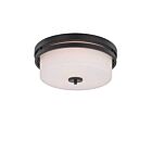Plafonnier Nuvo Lighting 60-5307 3-Lumières Série Parallel Bronze Antique