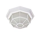 Plafonnier Extérieur Nuvo Lighting 60-534 1-Lumière Blanc