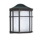 Applique Murale Extérieur Nuvo 60-539 1-Lumière Noir Texturé