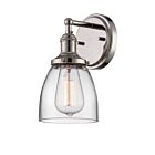 Vanité Nuvo 60-5414 1-Lumière Vintage Nickel Poli
