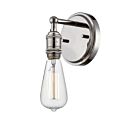 Vanité Nuvo 60-5415 1-Lumière Vintage Nickel Poli