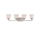 Vanité Nuvo 60-5454 4-Lumières Mobili Nickel Brossé