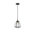 Mini Suspendu Nuvo Lighting 60-5501 1-Lumière Série Vintage Bronze Rustique