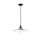 Luminaire Suspendu Nuvo Lighting 60-5507 1-Lumière Série Vintage Bronze Rustique