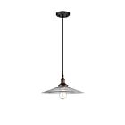 Luminaire Suspendu Nuvo Lighting 60-5516 1-Lumière Série Vintage Bronze Rustique