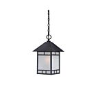 Lanterne Extérieur Nuvo Lighting 60-5604 1-Lumière Série Drexel Pierre Noir