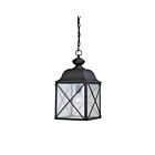 Lanterne Extérieur Nuvo Lighting 60-5624 1-Lumière Série Wingate Noir Texturé