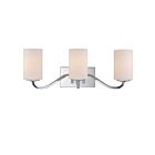 Vanité Nuvo 60-5803 3-Lumières Willow Nickel Poli