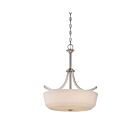 Luminaire Suspendu Nuvo Lighting 60-5827 4-Lumières Série Laguna Nickel Brossé