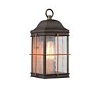 Applique Murale Extérieur Nuvo 60-5832 1-Lumière Série Howell Bronze 